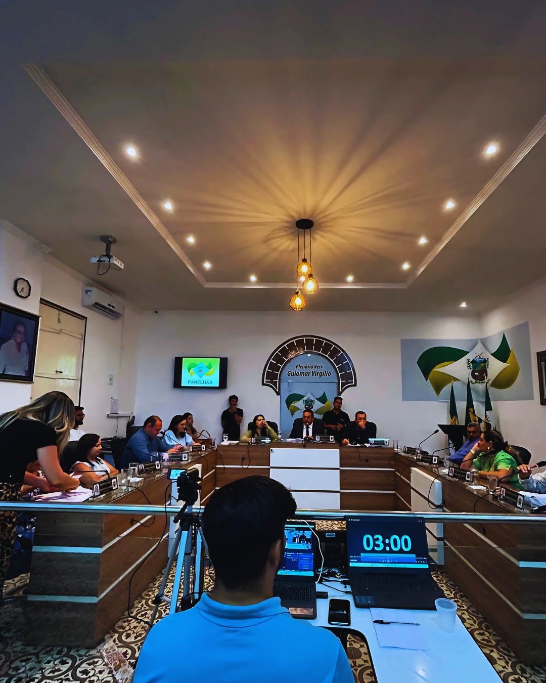 Câmara Municipal de Parelhas realiza 10ª Sessão Ordinária do Período Legislativo de 2025