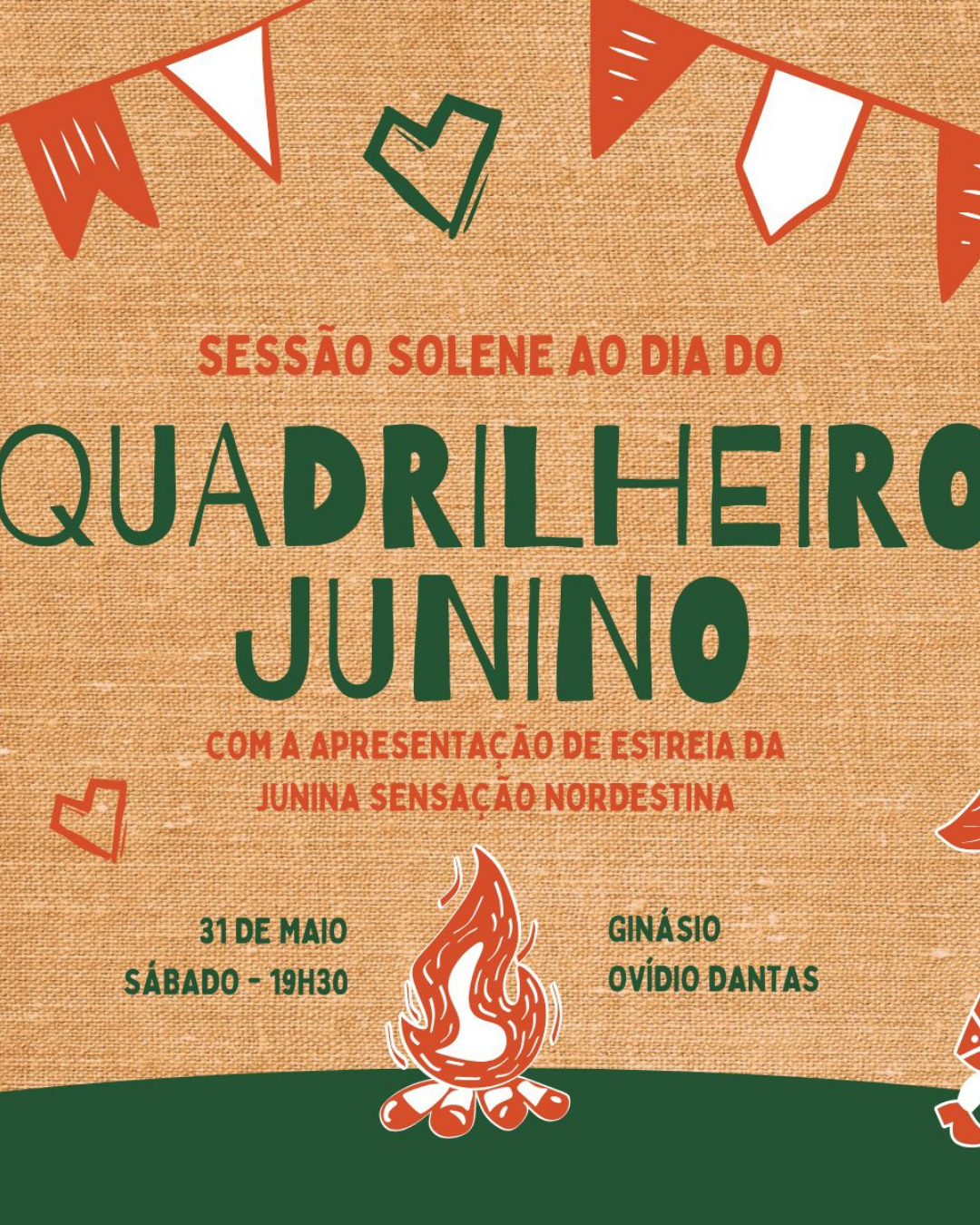 Câmara Municipal realiza Sessão Solene em homenagem ao Dia do Quadrilheiro Junino