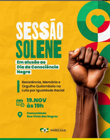 Dia da Consciência Negra.