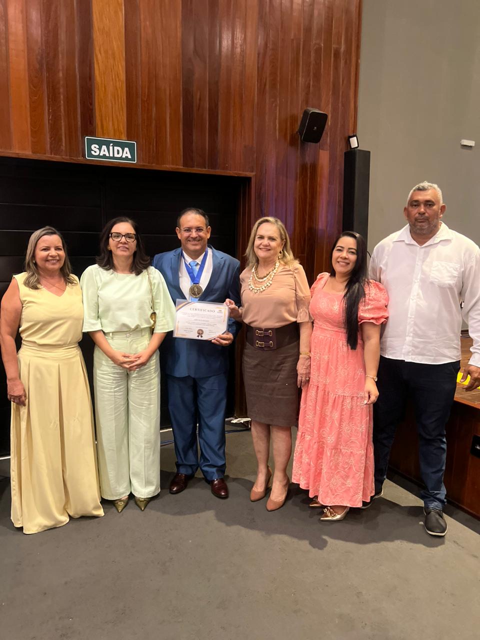 Homenagem simboliza o reconhecimento ao trabalho sério