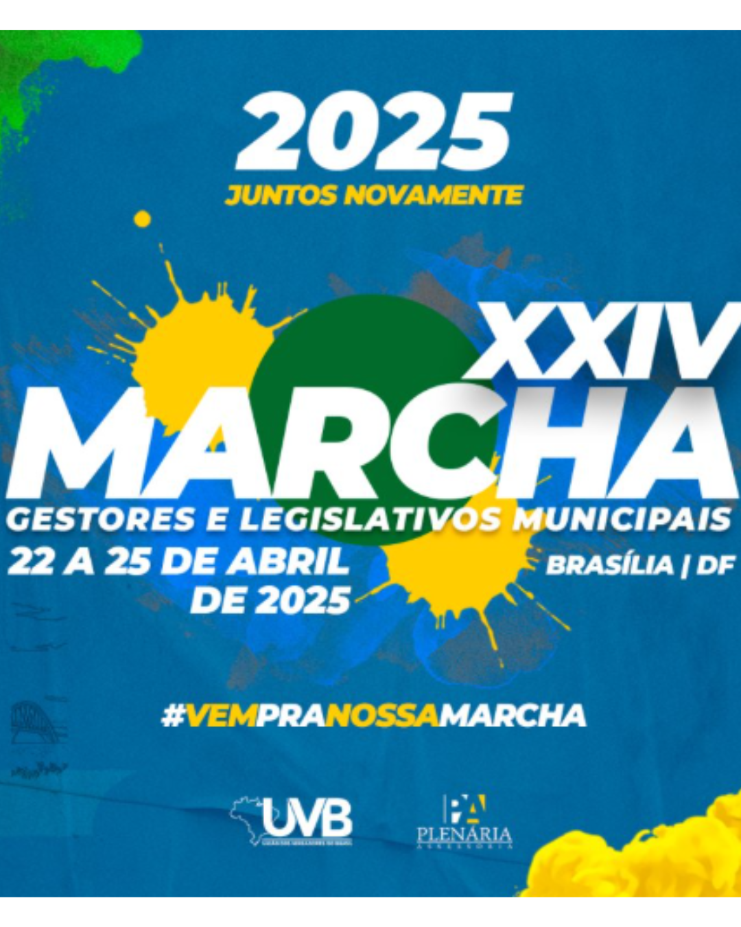 Parelhas presente na maior Marcha de Legislativos Municipais da história!
