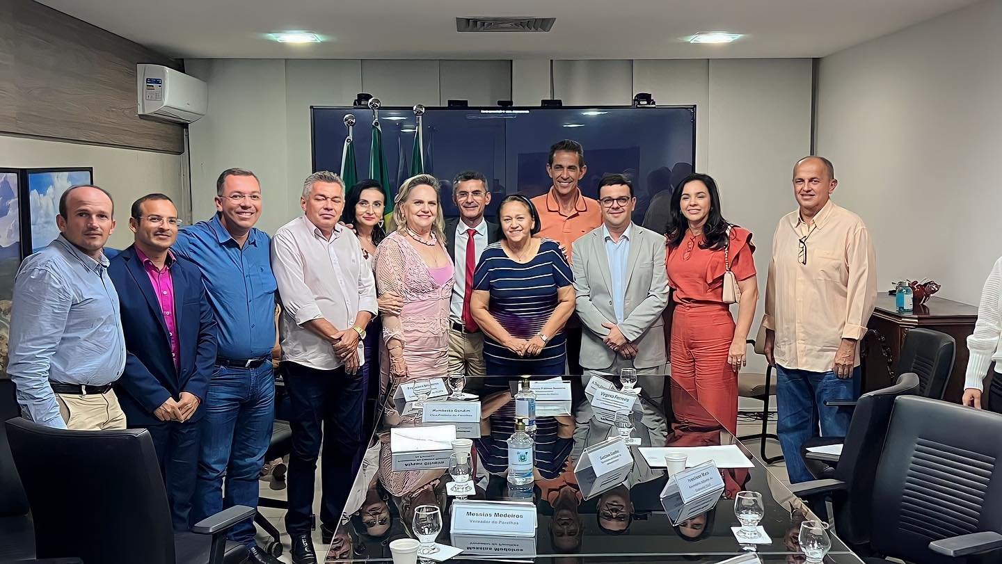 Vereadores participaram de uma reunião com a Governadora para tratar da retomada das obras do saneamento básico